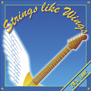 Strings Like Wings poster design